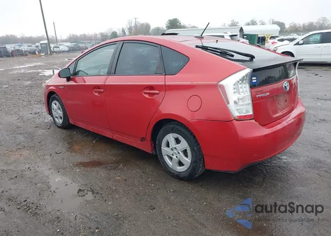 2011 Toyota Prius Two из США, поврежденный, VIN JTDKN3DU3B1440008